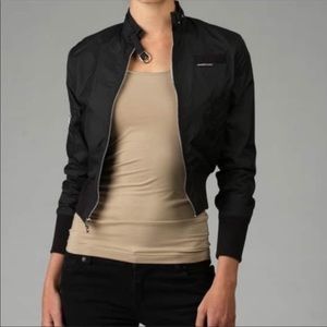 Members Only Iconic Racer Cropped Jacket